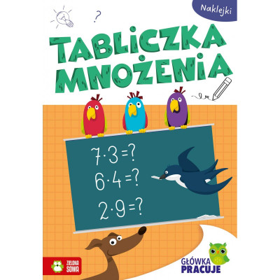 886558 GŁÓWKA PRACUJE. TABLICZKA MNOŻENIA  KSIĄŻECZKA