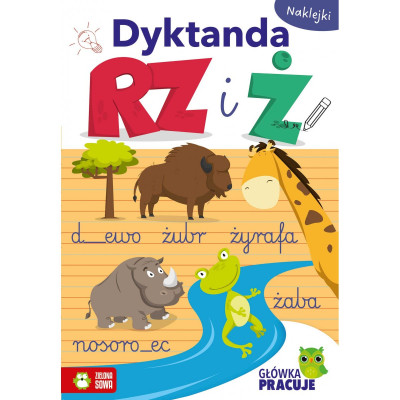 886138 GŁÓWKA PRACUJE. DYKTANDA RZ i Ż KSIĄŻECZKA