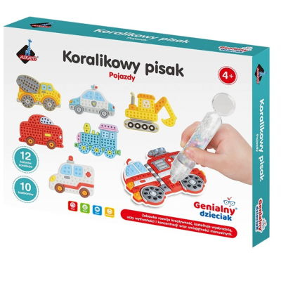 911630 KORALIKOWY PISAK POJAZDY SZABLONY TWORZENIE OBRAZKÓW ASKATO