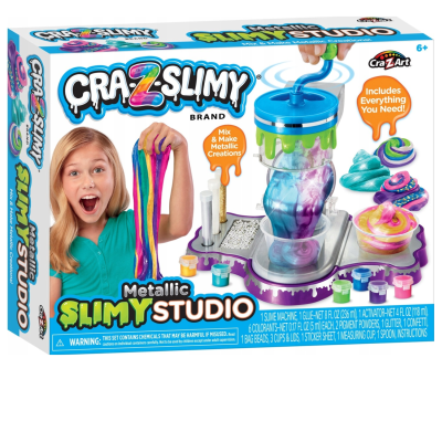 60016 STUDIO DO TWORZENIA SLIME METALICZNA MASA DUMEL