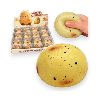 012452 GNIOTEK SQUISHY DO ŚCISKANIA CRUNCHY ZIEMNIAK ANTYSTRESOWY 7 CM
