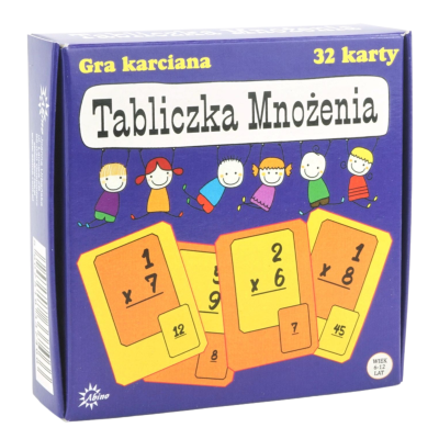 337466 TABLICZKA MNOŻENIA 32 KARTY LICZENIE ABINO