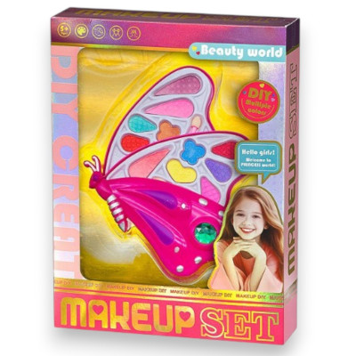 412526 ZESTAW PIĘKNOŚCI MOTYL MALOWIDŁA MAKE UP