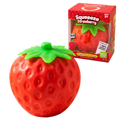 2564148 TRUSKAWKA DUŻA GNIOTEK SQUISHY ANTYSTRESOWY