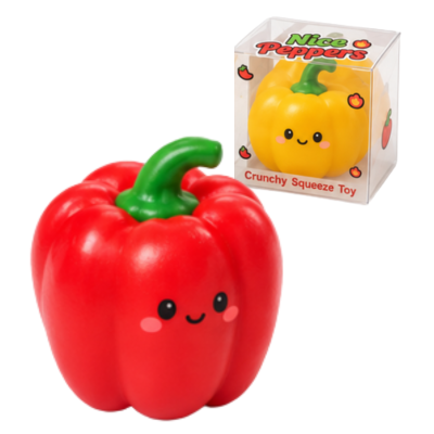 1603432 GNIOTEK SQUISHY DO ŚCISKANIA PAPRYKA STRZELAJĄCA CRUNCHY