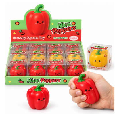 1603432 GNIOTEK SQUISHY DO ŚCISKANIA PAPRYKA STRZELAJĄCA CRUNCHY