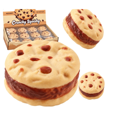 CIASCRUN GNIOTEK SQUISHY DO ŚCISKANIA CIASTKO CRUNCHY STRZELAJĄCY