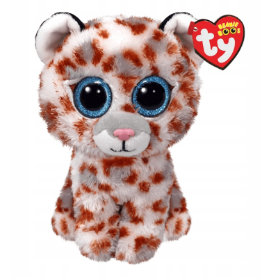 373635 MASKOTKA PLUSZAK LEOPARD COCO TY BEANIE BOOS 15CM