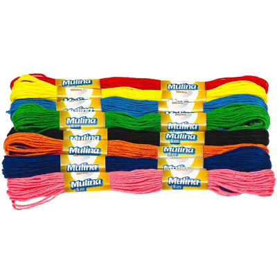 701164 MULINA MIX KOLOROWA 8M 8 SZTUK