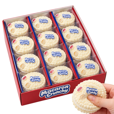 5798 GNIOTEK SQUISHY DO ŚCISKANIA CHRUPIĄCY CRUNCHY MAKARON OKRĄGŁY