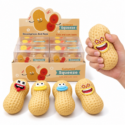 603135 GNIOTEK CRUNCHY SQUISHY DO ŚCISKANIA FISTASZEK BUŹKA