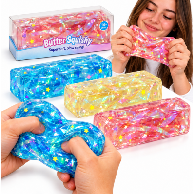 126899 GNIOTEK WAZELINA SQUISHY DO ŚCISKANIA MASŁO SERPENTYNA