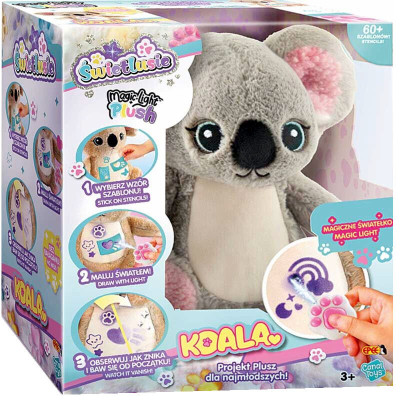 607850 ŚWIETLUSIE MAGICZNY PLUSZAK DO MALOWANIA ŚWIATŁEM KOALA EPEE