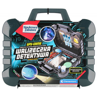 504503 CLEMENTONI WALIZECZKA DETEKTYWA SPY-GAME WALIZKA