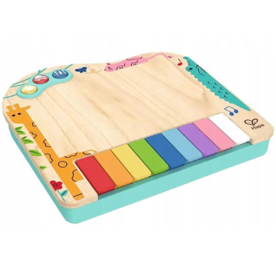 045453 PIKSELOWE PIANINKO DREWNIANE INSTRUMENT MUZYCZNY HAPE