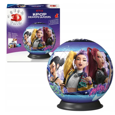 028857 PUZZLE 3D KULA KPOP DEMON HUNTERS RAVENSBURGER 72 EL